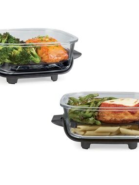 Ninja 6-Cup TempWare Glass Containers 2-Pack XSKSFN2X6CUP OEM
